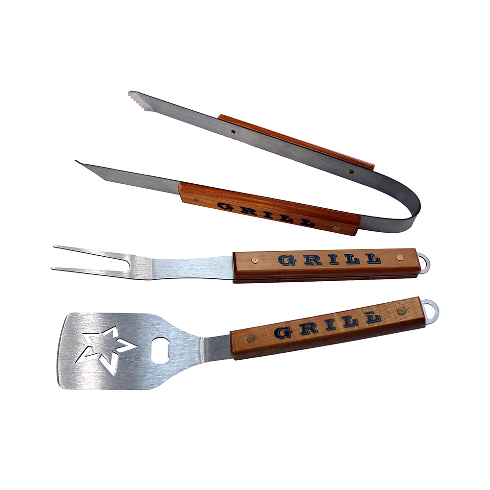 BBQ-spatel met houten handvat