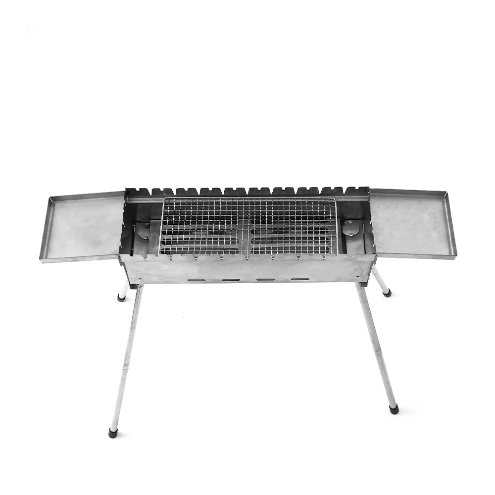 Roestvrijstalen rechthoekige reguliere barbecuegrill