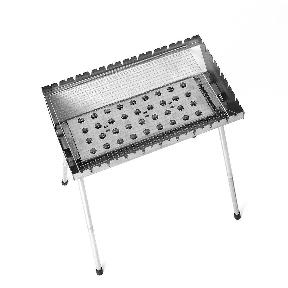 Roestvrij staal verbrede reguliere barbecuegrill