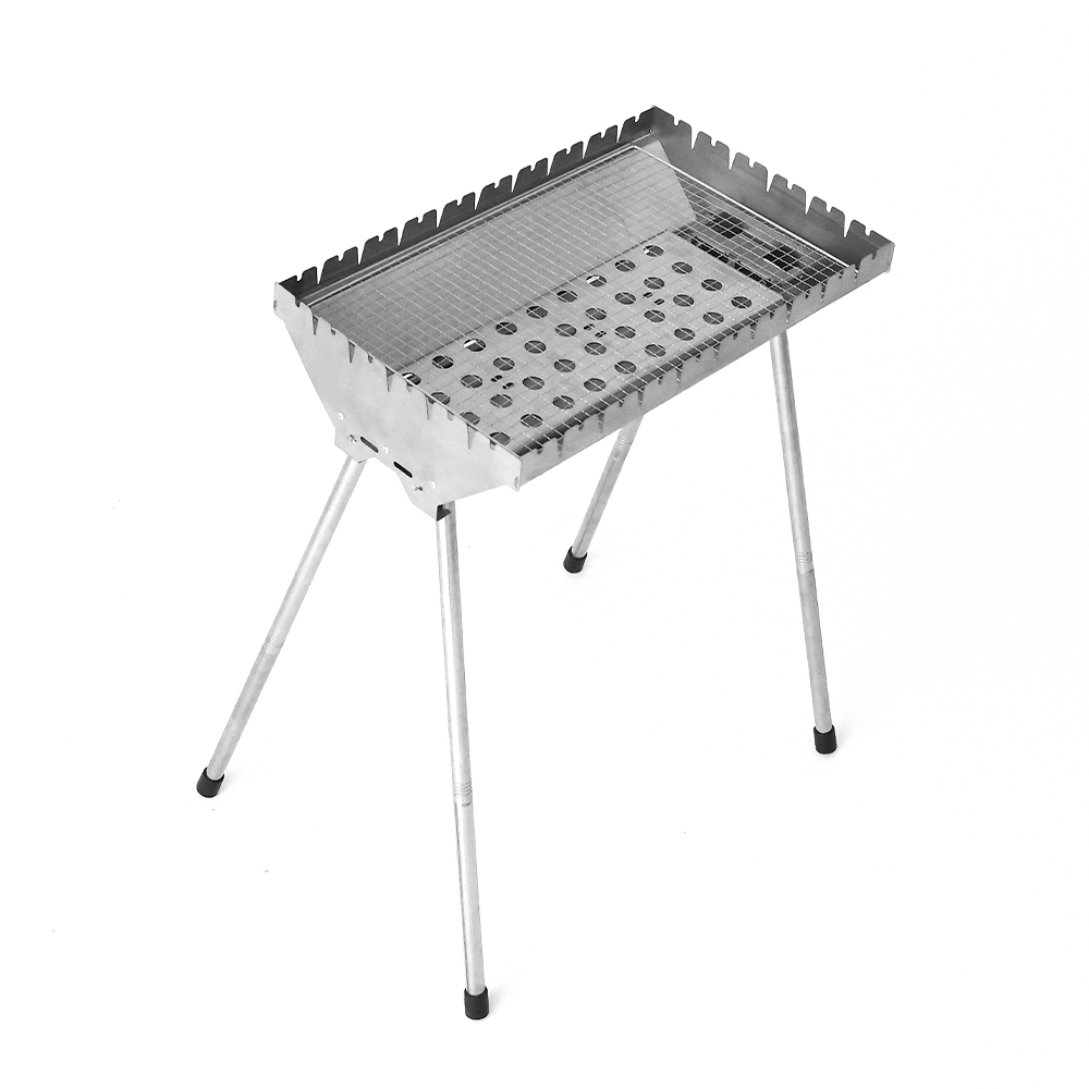 Roestvrij staal verbrede reguliere barbecuegrill