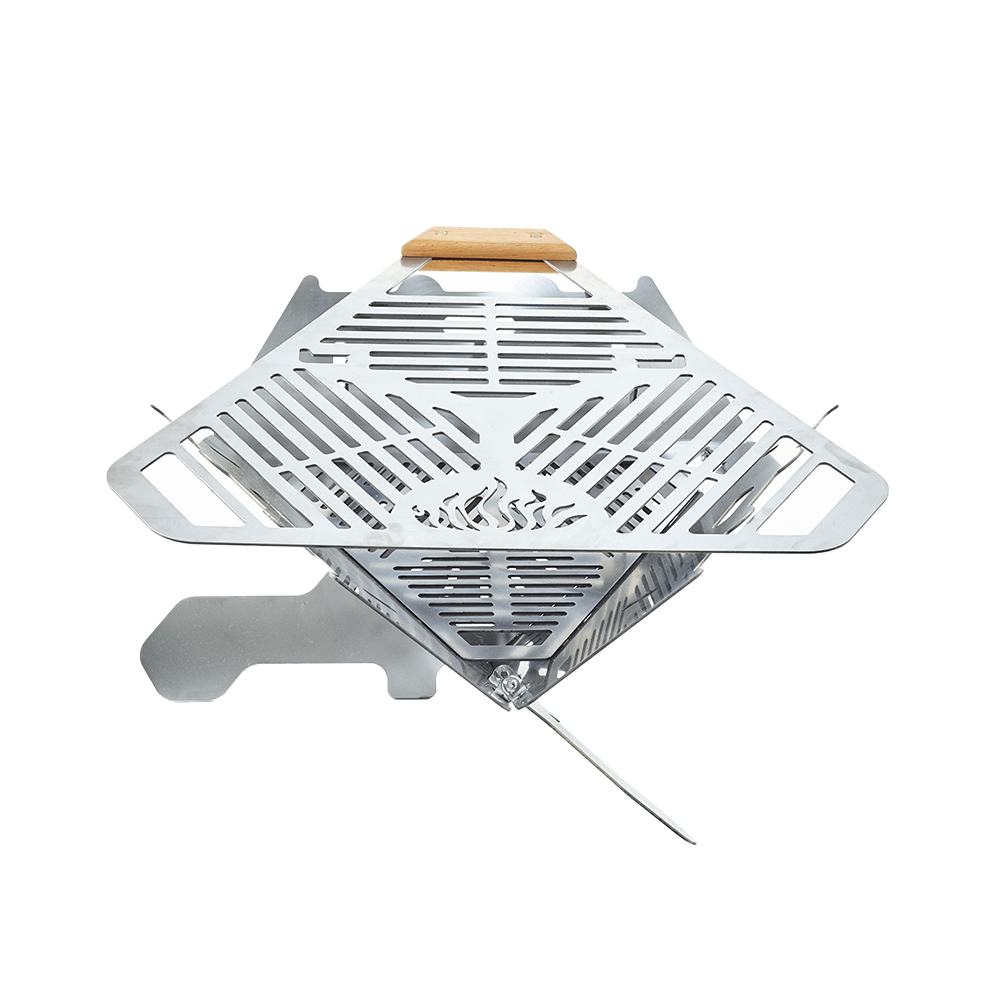 Draagbare opvouwbare barbecue voor buiten